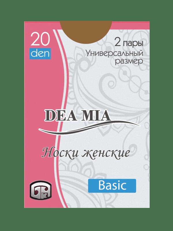 Полиамидные DEA MIA BASIC 20  Носки женские